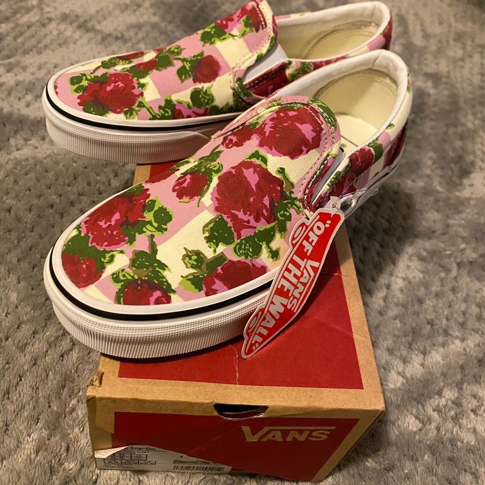 Floral Design Vans